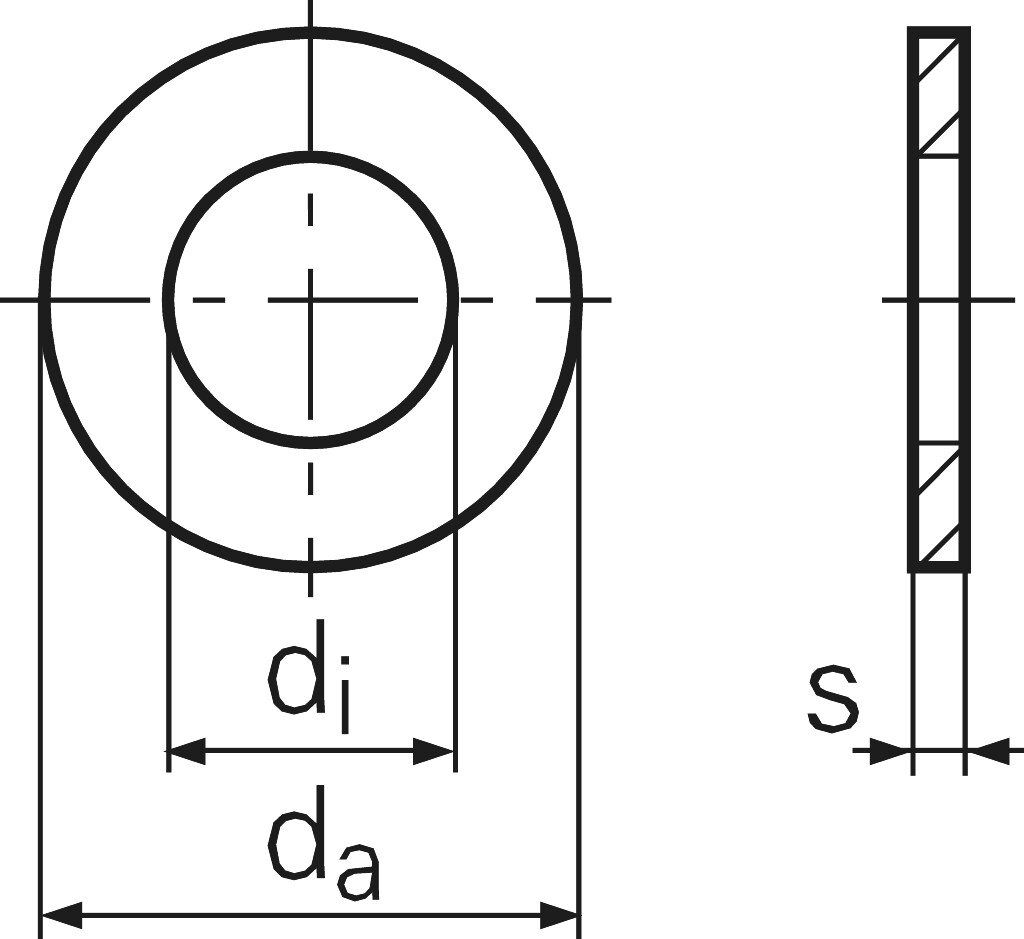 DIN 126   6,6  steel